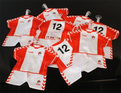 Auto shirtjes FC Emmen voetbal, merchandise, promotie, reclame, maatwerk, ucic